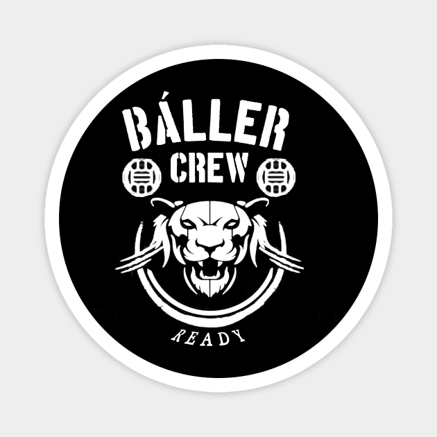 Rangers FC Bullet Club (White) Magnet by Sachin Gupta